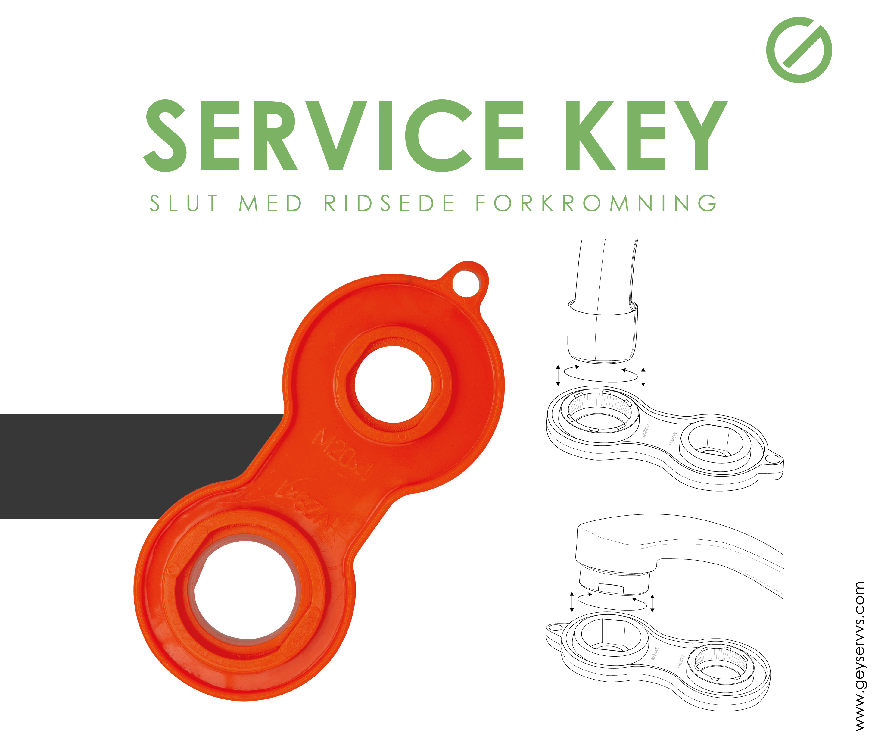 GEYSER® Service key