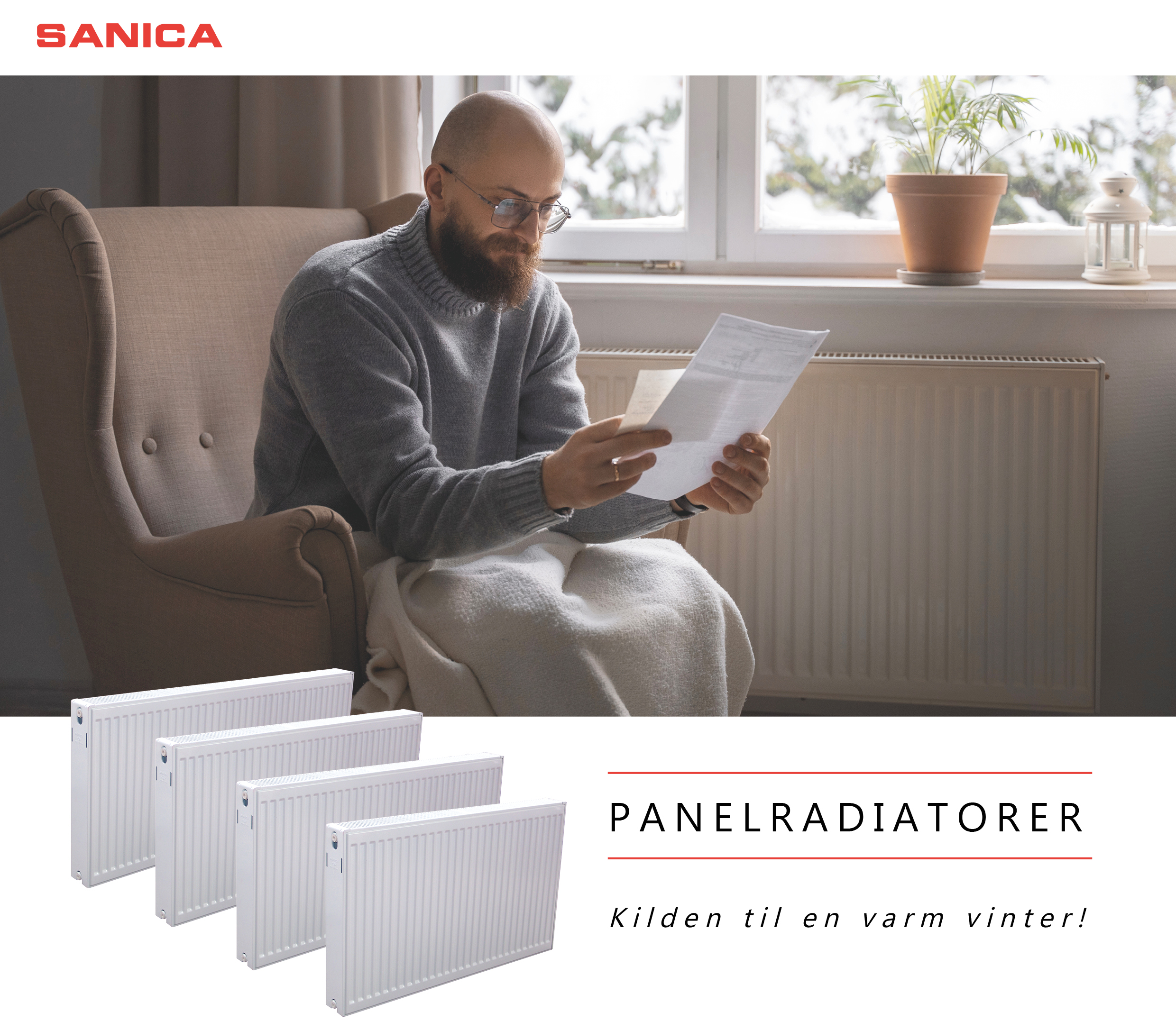 Sanica panelradiatorer