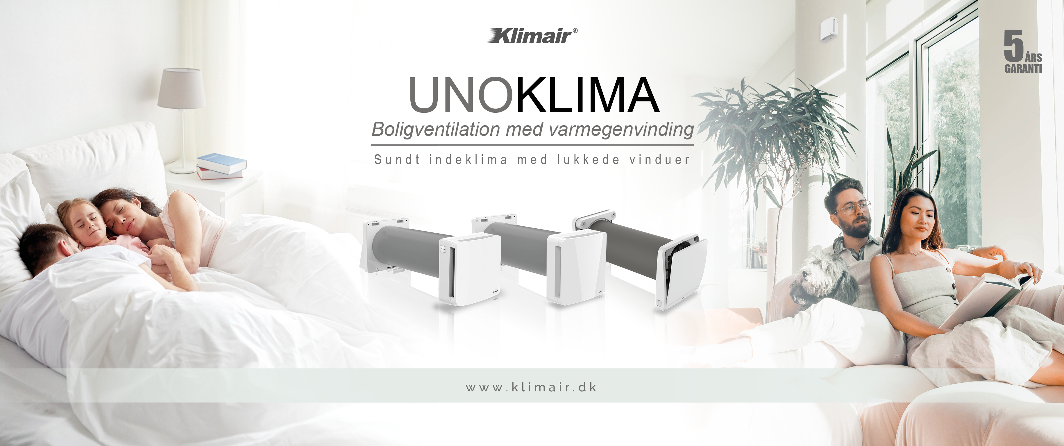 Klimair® UnoKlima ventilationsaggregat