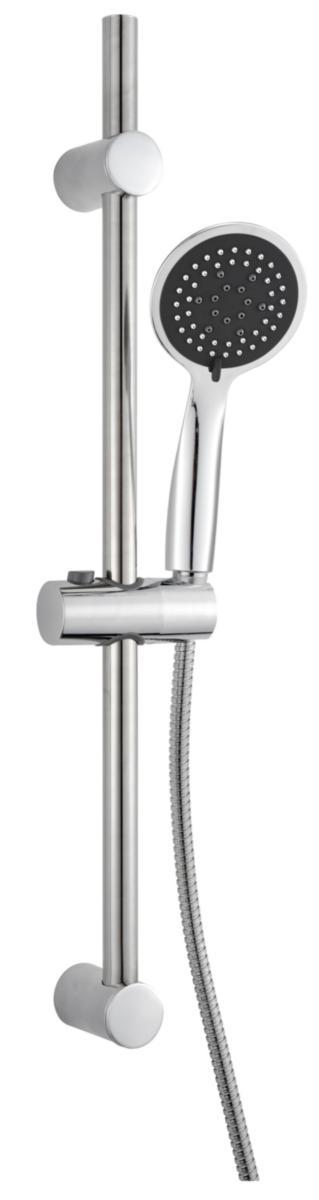 TARGET® Flex Jet brusestangsæt - TARGET Flex Jet brusestangsæt Ø100 5 jet, slange 1.5m, krom