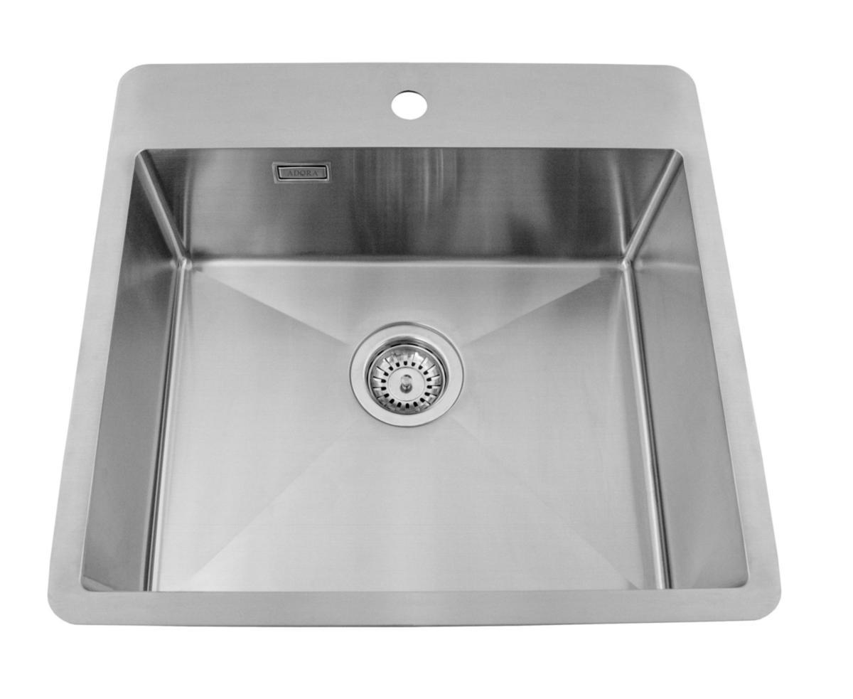 ADORA® Optimus P1 - ADORA Optimus P1 Køkkenvask 550/530 stål