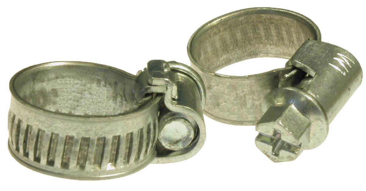Spændebånd 2 stk. - Spændebånd 3/4" 16-27 mm rustfrit stål 2 stk.