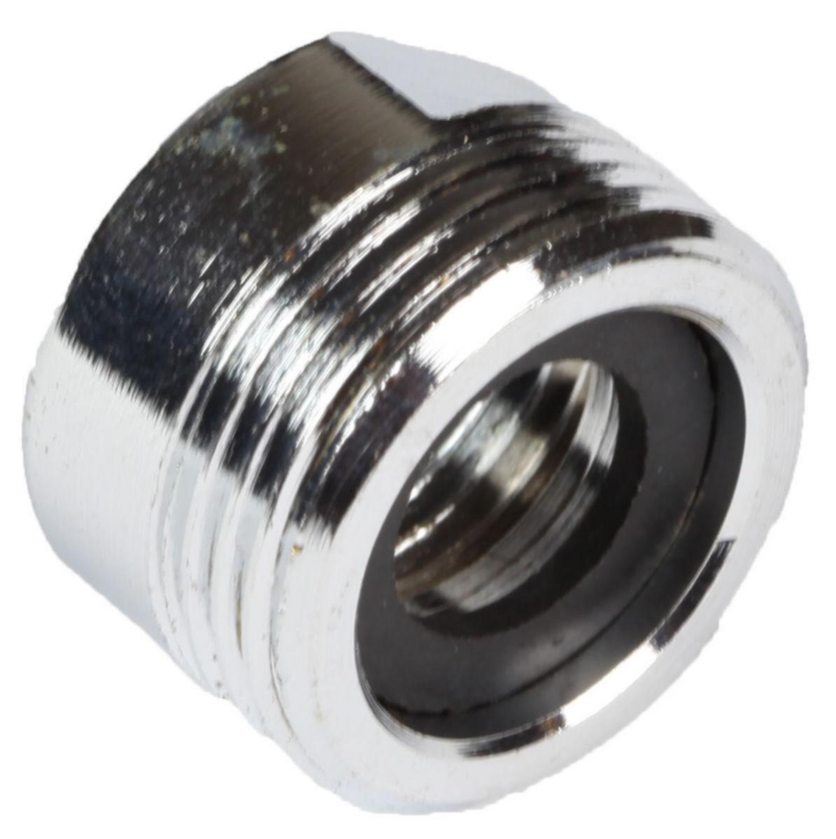 Overgang 1/2" indv. x 3/4" udv. - Overgang 1/2" indv. 3/4" udv. krom
