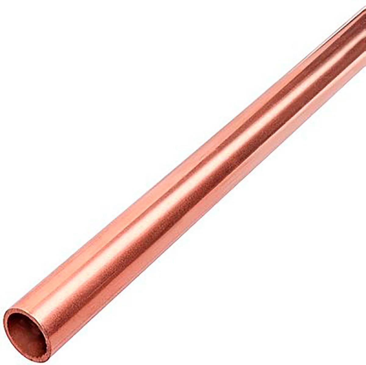 Kobberrør 10 x 300 mm forlænger til armatur - Kobberrør 10 mm x 300 mm forlænger til armatur
