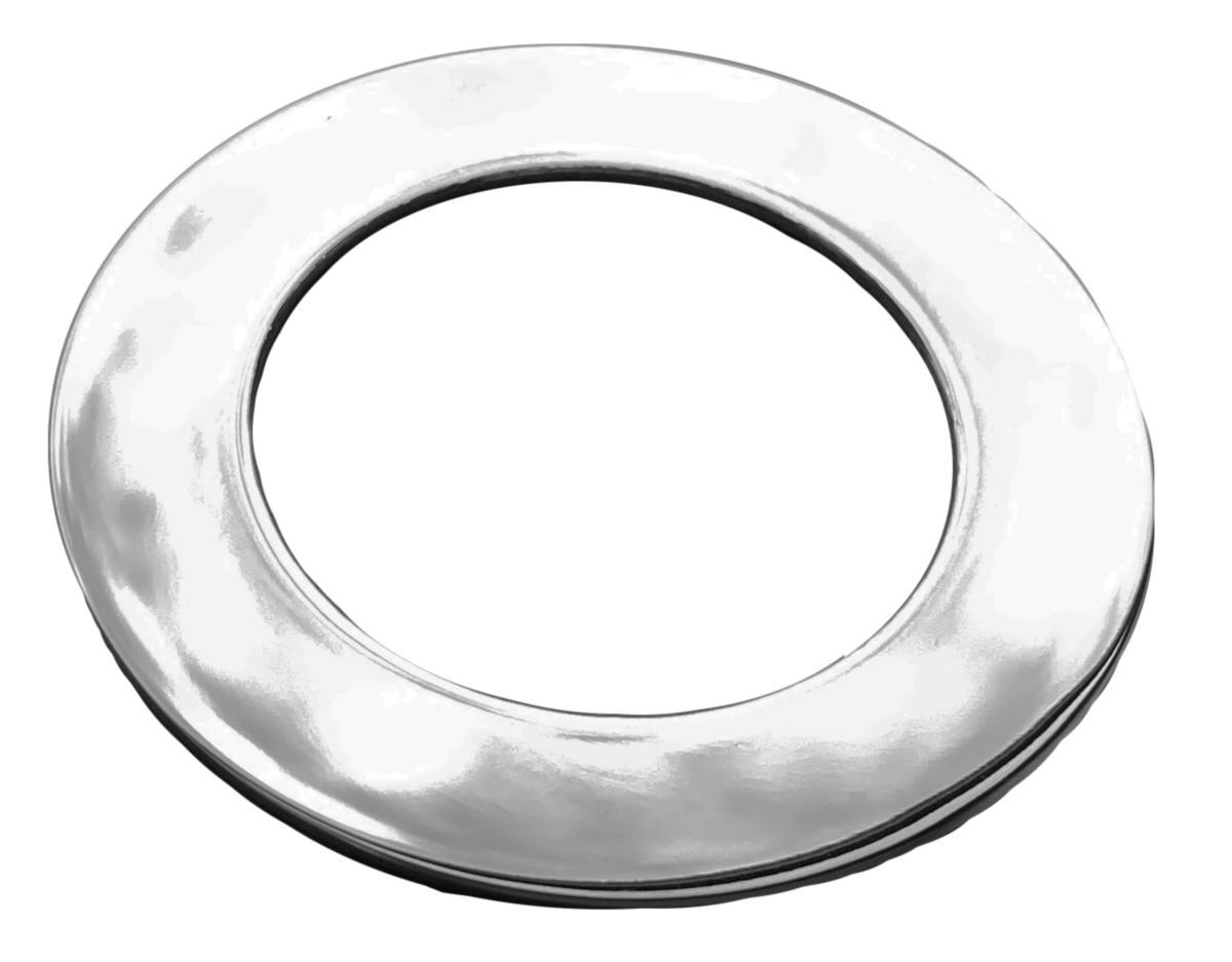 Bordpladeforstærkning Ø62/40 mm - Bordpladeforstærkning til armatur Ø62/40mm rustfritstål