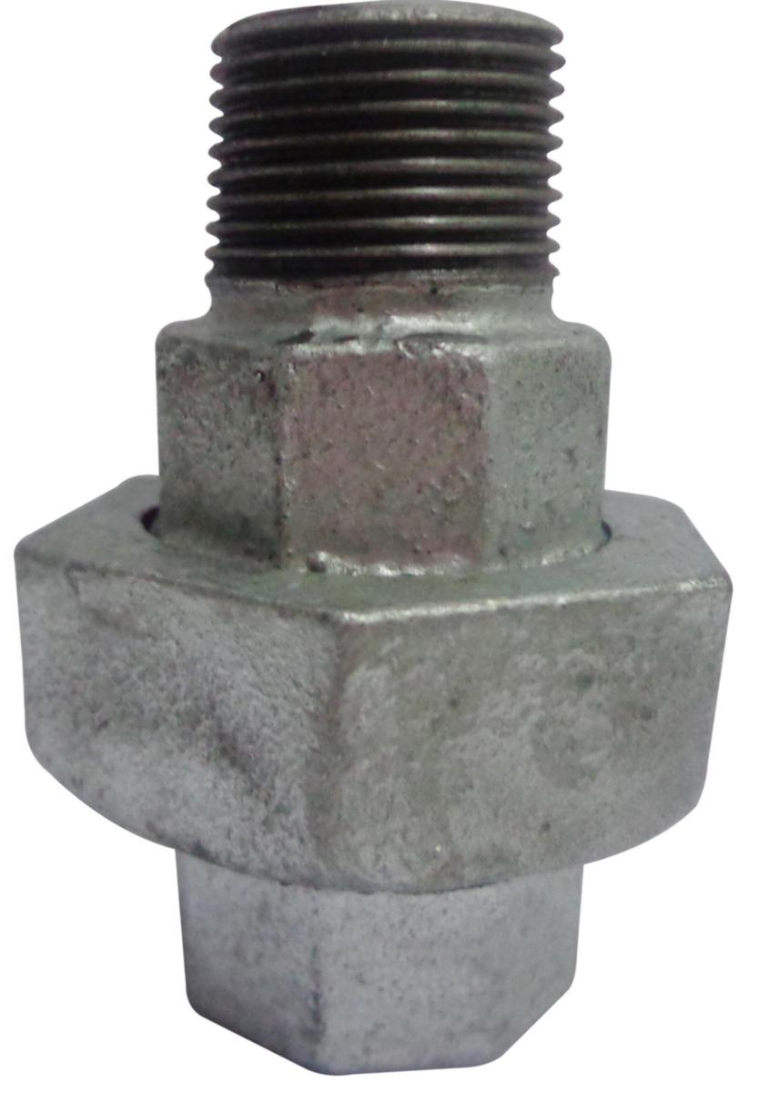 Galvaniseret union m/n - Union 3/4" galv. nr. 341