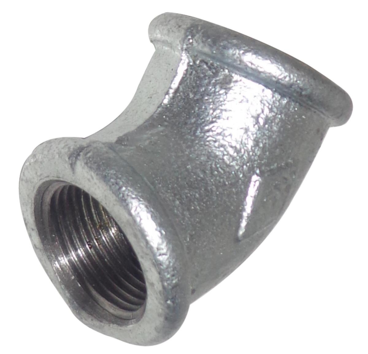 Galvaniseret vinkel 45 gr. m/m - Vinkel 1/2" galv. nr.120