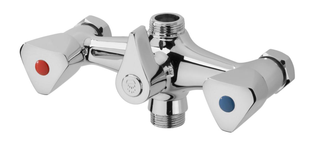 TARGET® Standard kar/brusearmatur - TARGET Standard 2greb kar/brus armatur 1/2" spindel, krom
