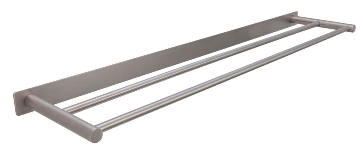 ADORA® håndklædestang. Steel - ADORA håndklædestang dobbelt 60 cm, steel