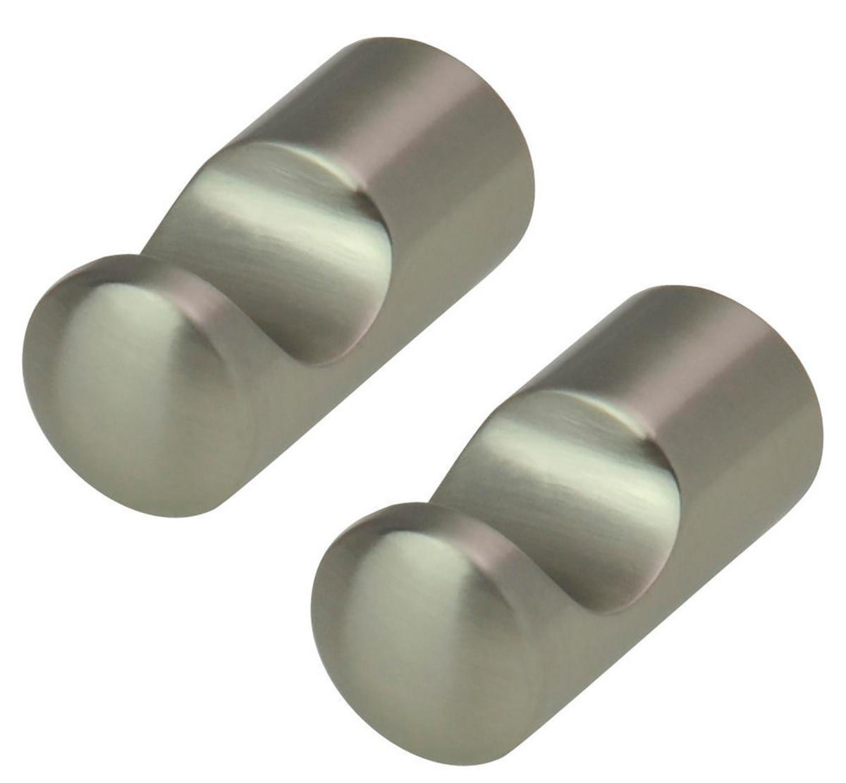 TARGET® håndklædekrog - TARGET håndklædekrog 2 stk. steel look