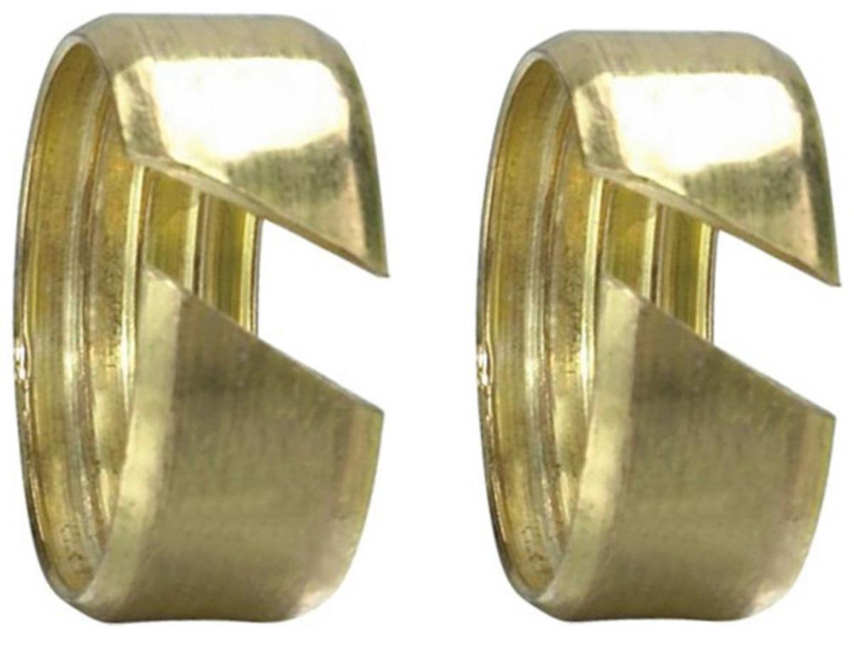 Klemring til PEX - Klemring til PEX 15 mm 2 stk. messing