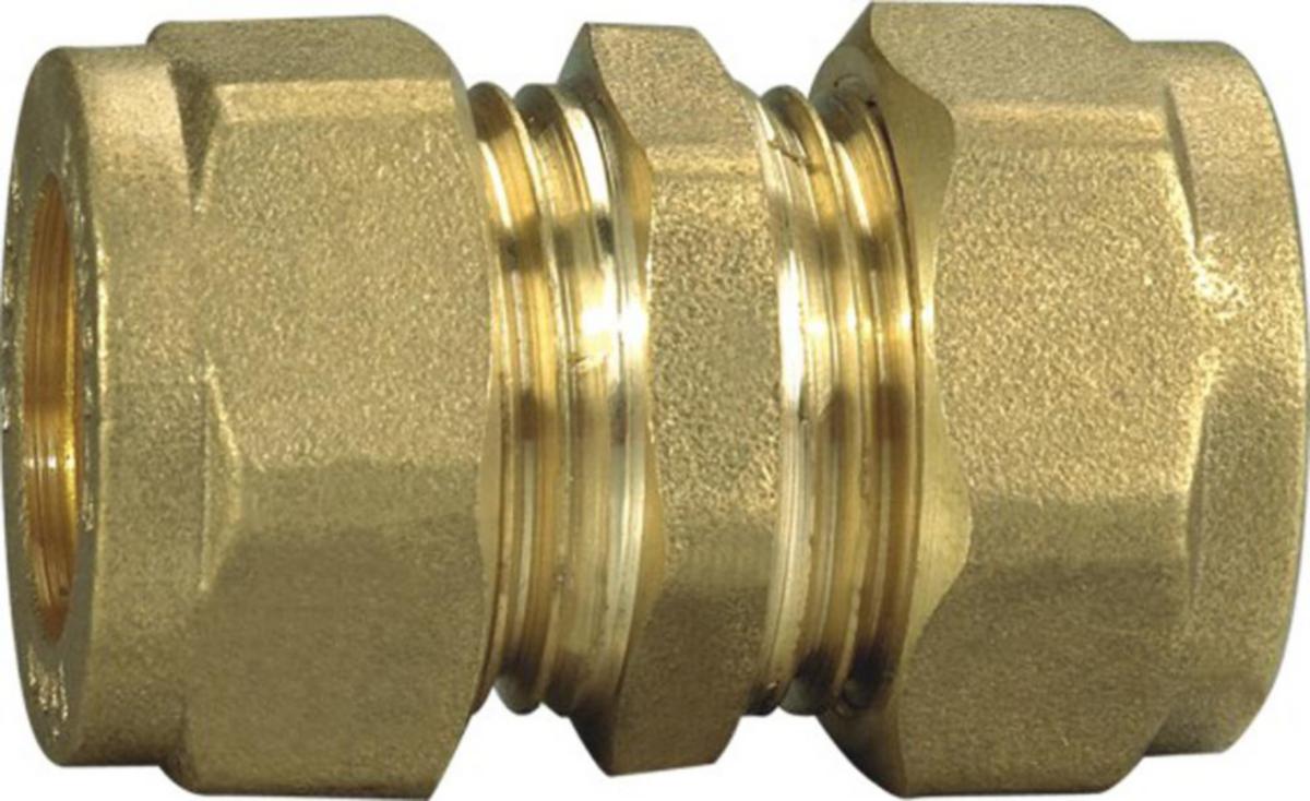 Kobling klemring til kobberrør - Kobling klemring 12x12 mm messing
