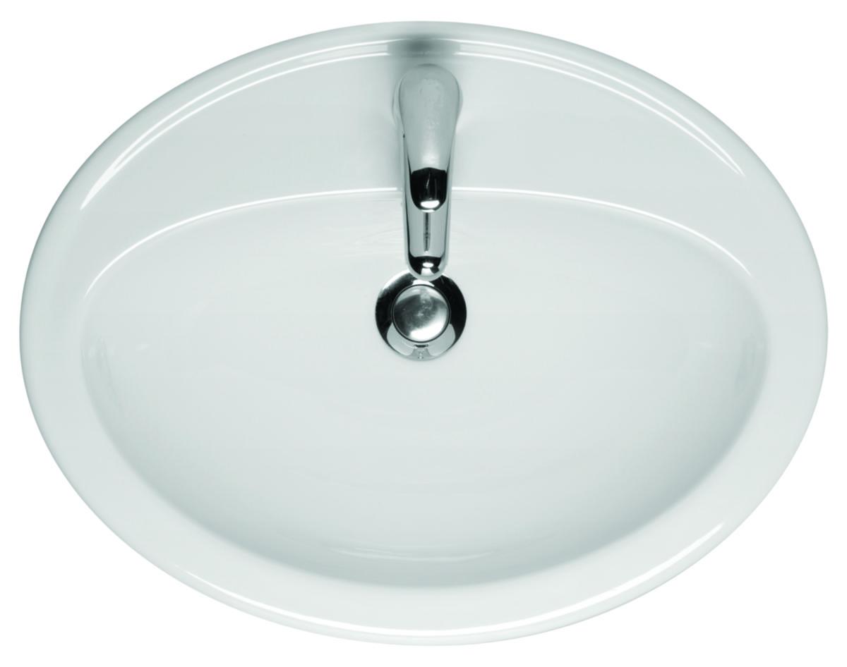 Håndvask Calla 54 - Håndvask Calla 54 nedfældning 535x410x175 mm