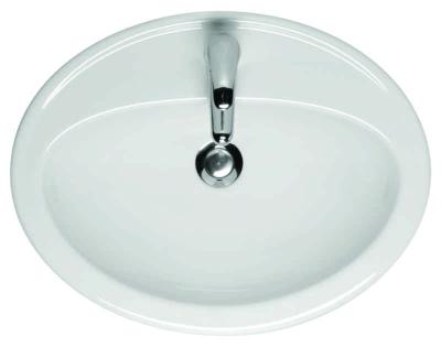 Håndvask Calla 54 nedfældning 535x410x175 mm