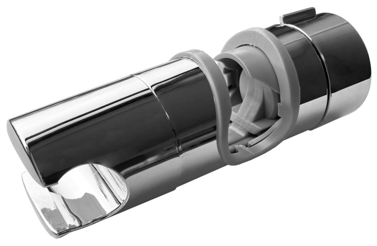 TARGET® glider Ø18 el.25 mm til brusestang krom - TARGET Flex bruserholder til bruserstang krom