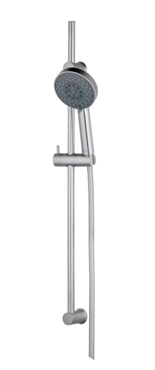 ADORA® brusestangsæt 5-spray, krom - ADORA Dominus 115 brusestang- sæt 5 spray, 800x19mm, krom