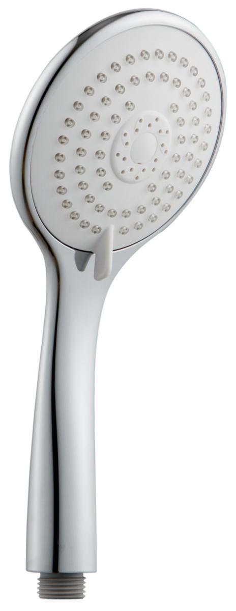 ADORA® Håndbruser 3-spray Ø110 mm, krom/hvid - ADORA Pompan 110 håndbruser 3 spray, krom/hvid