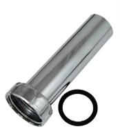 Dykrør til vandlås 1 1/4"x32 - 120 mm krom