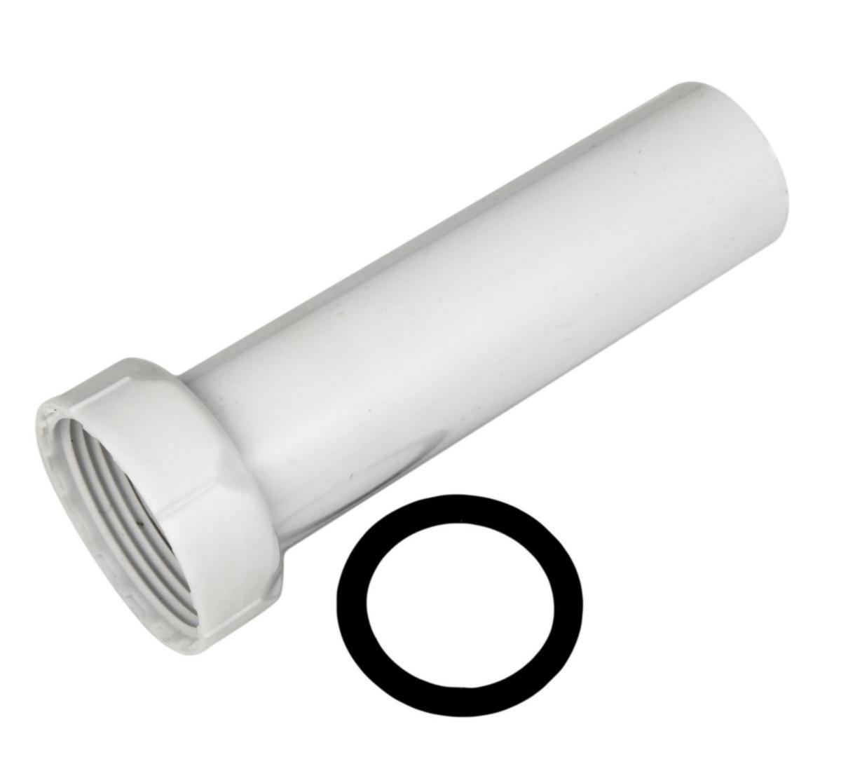 Dykrør til vandlås 1 1/4"x32 - 120 mm hvid - Dykrør til vandlås 1 1/4"x32mm 120 mm hvid