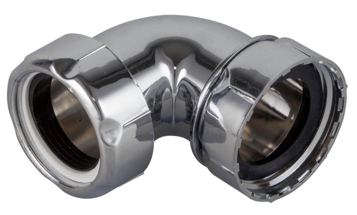 Afløbsvinkel til håndvask 1 1/4"x32 mm krom - Afløbsvinkel til håndvask 1 1/4"x32 mm krom