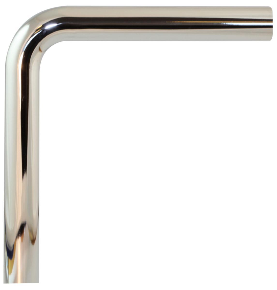 Afløbsrør til håndvask 32 mm vinkel 220x250 mm krom - Afløbsrør til håndvask 32 mm vinkel 220x250 mm krom