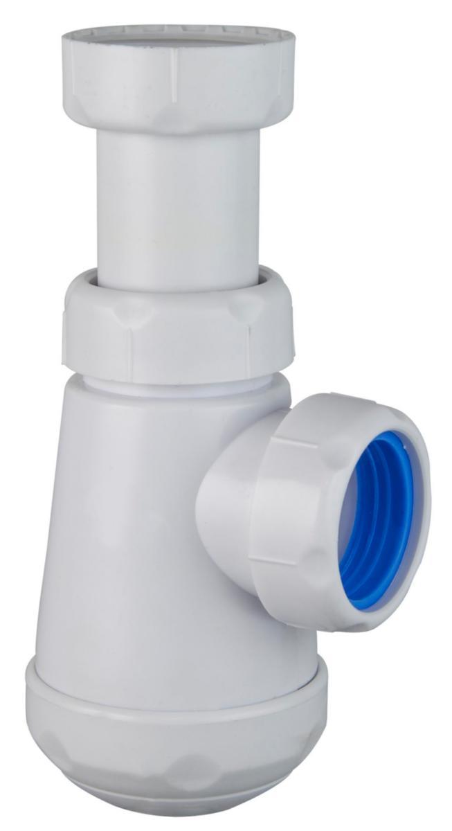 Vandlås til håndvask 1 1/4"x32 mm hvid - Vandlås til håndvask 1 1/4"x32 mm plast hvid