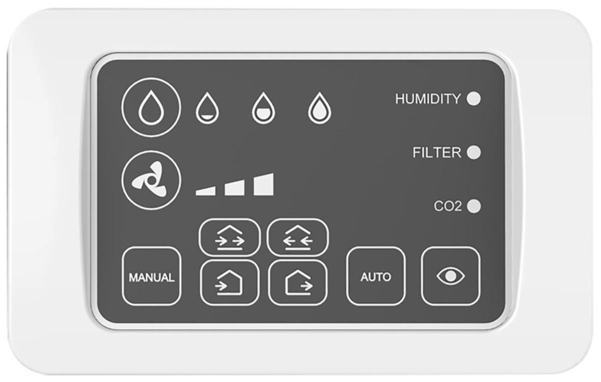 Klimair UNOKLIMA ventilation - kontrolpanel - UNOKLIMA kontrolpanel Remote 100