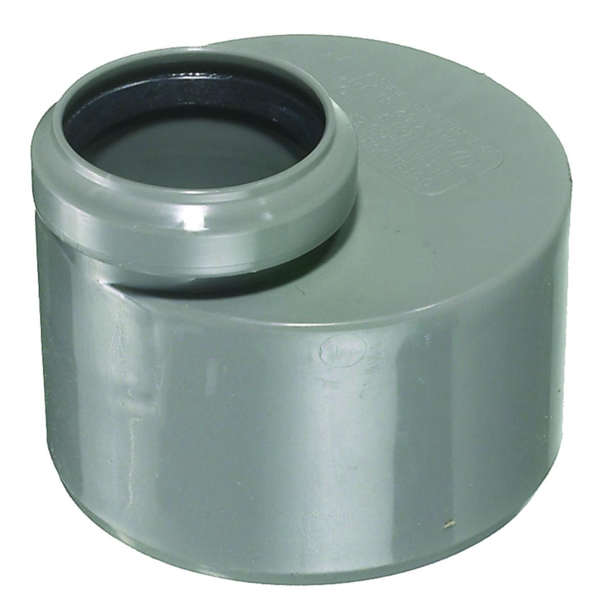 Grå PP lav reduktion - Reduktion 110x50 mm PP grå - lav model