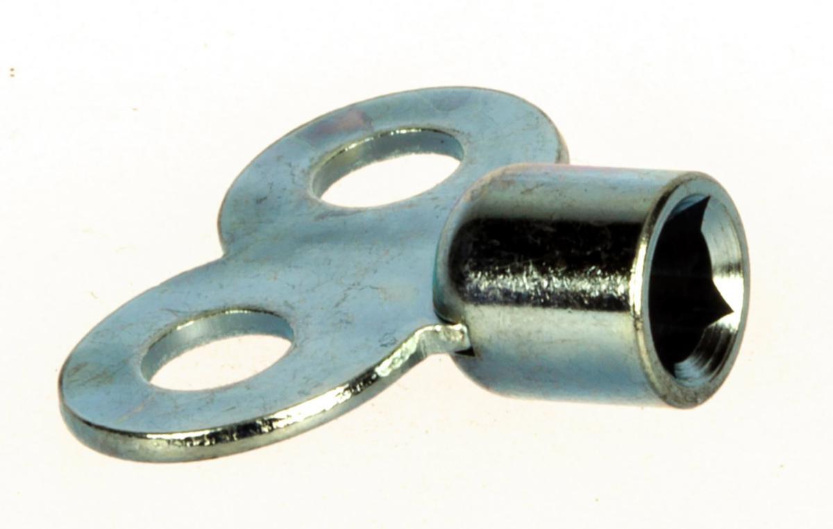 Luftskrue nøgle krom - Luftskrue nøgle 5 mm, metal