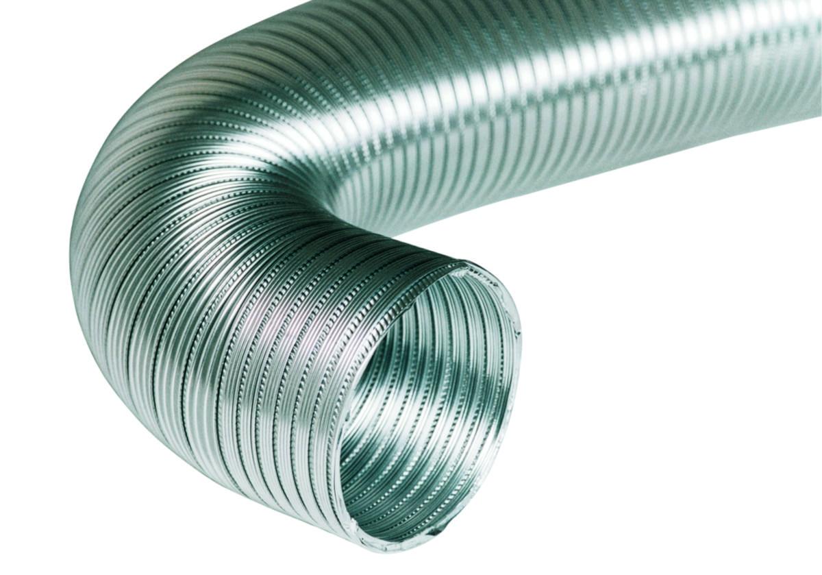 Klimair Alurør flexibel - Klimair Alu-flex slange Ø102mm Aftræksslange i aluminium 1,5m