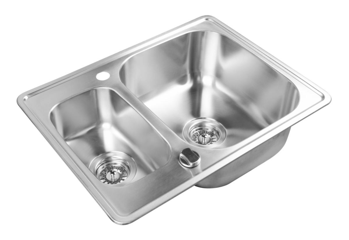 ADORA® Bonum P2 - ADORA Bonum P2 Køkkenvask 620/470 stål