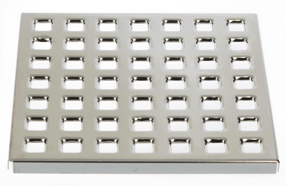 HFH afløbsrist 136 mm - HFH afløbsrist 136 mm rustfrit stål