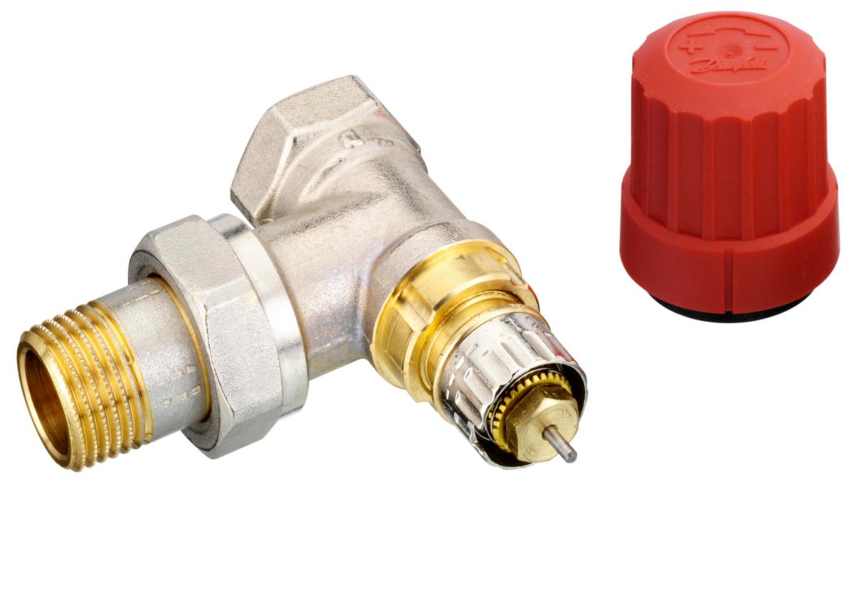 Danfoss termostatventil vinkel - Danfoss termostatventil 1/2 vinkel RA