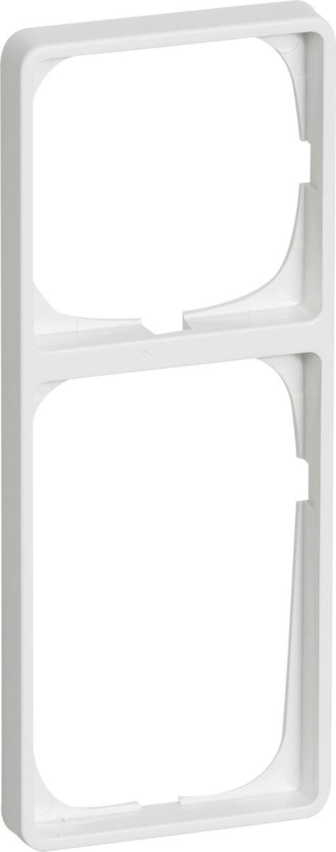 Fuga ramme 50 f/afbr.+stik hvid - Fuga ramme 50 f/afbr.+stik 50x77 hvid